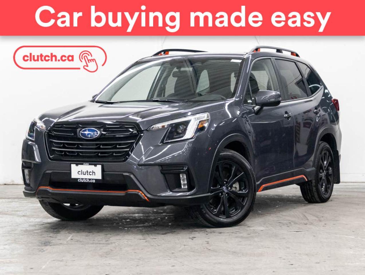 Used 2024 Subaru Forester Sport AWD w/ Apple CarPlay & Android Auto, Pano Sunroof, Dual-Zone A/C for sale in Toronto, ON