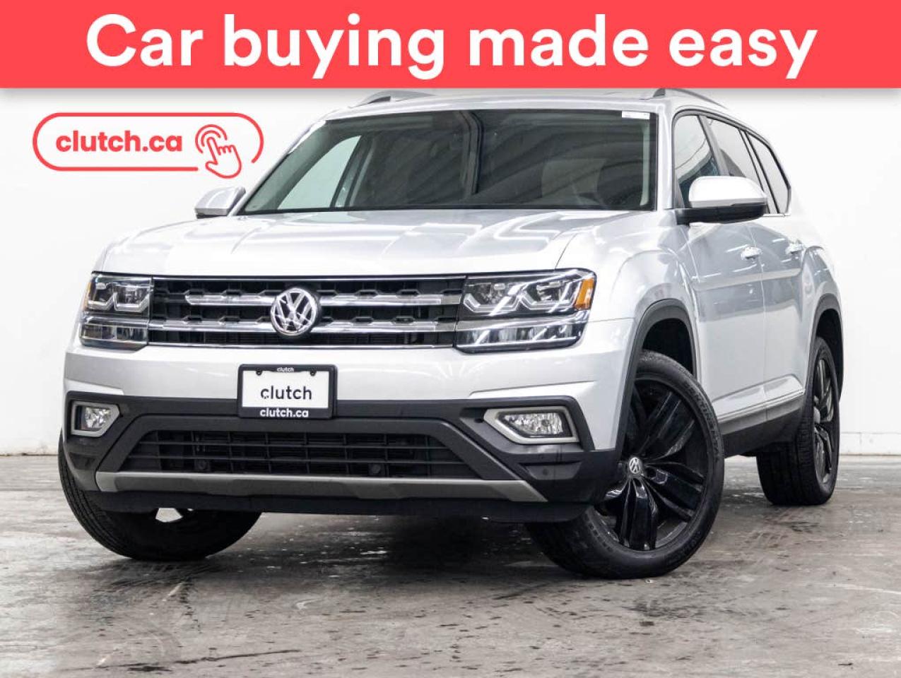 Used 2019 Volkswagen Atlas Highline AWD w/ Apple CarPlay & Android Auto, Panoramic Sunroof, Nav for sale in Toronto, ON