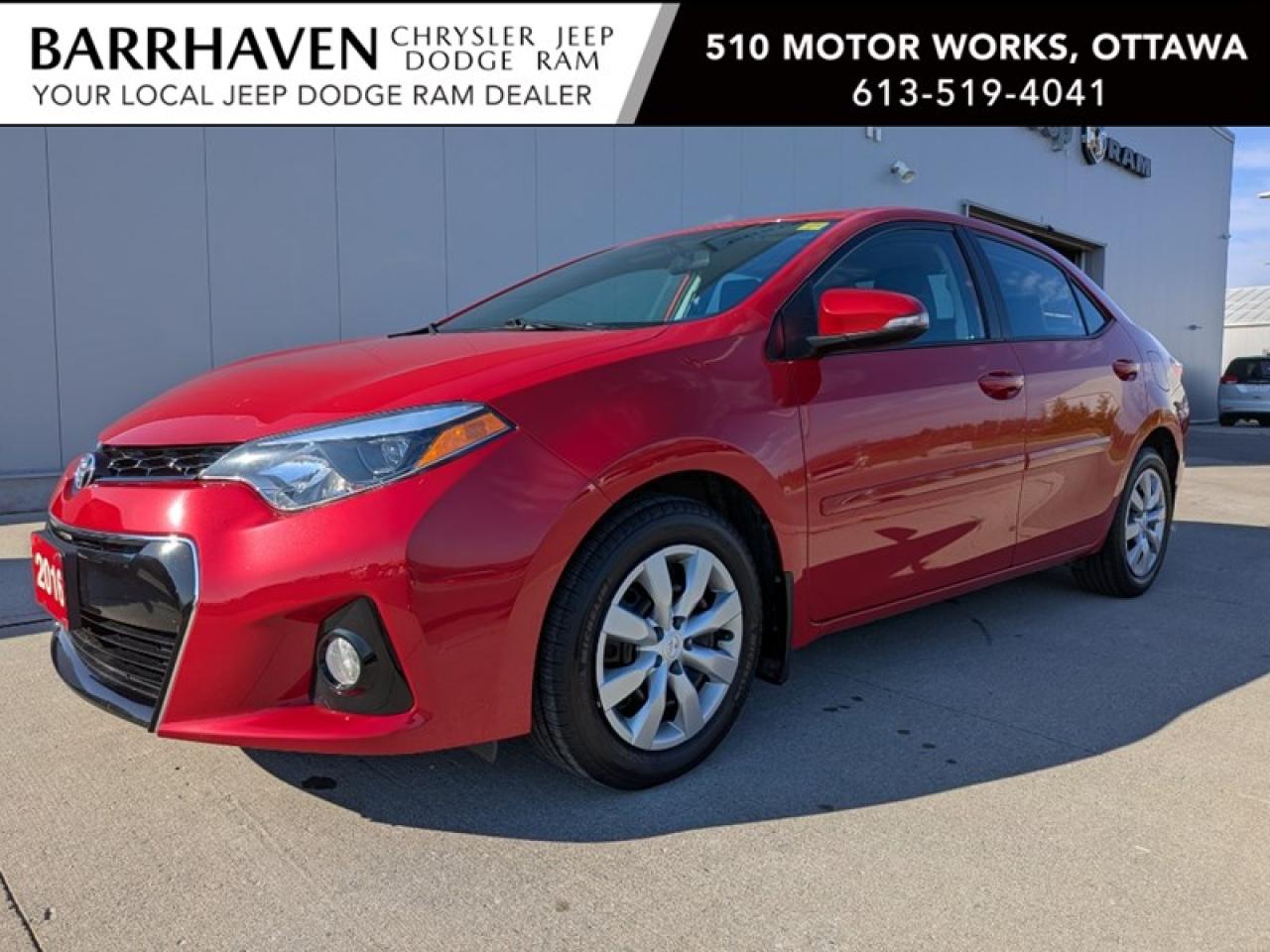 Used 2016 Toyota Corolla CVT S | Low KM's for sale in Ottawa, ON