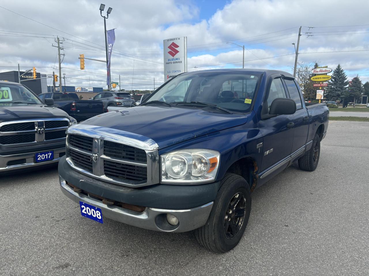 Used 2008 Dodge Ram 1500 ST Quad Cab 4x4 ~HEMI for sale in Barrie, ON