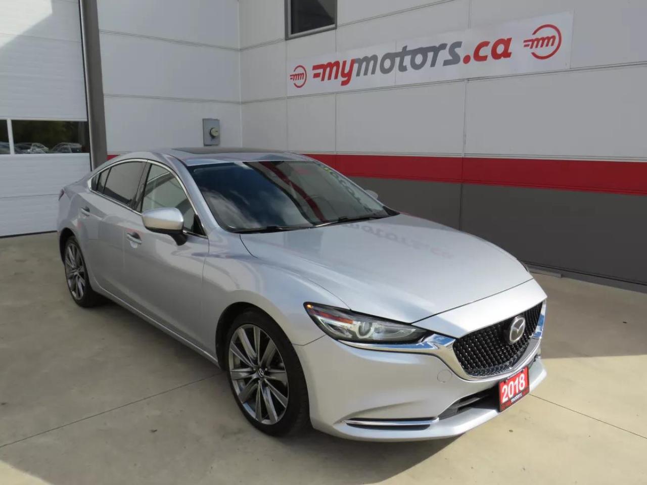 Used 2018 Mazda MAZDA6 GT (**ALLOY RIMS**LEATHER**SUNROOF**HEATED SEATS**HEATED STEERING WHEEL**NAVIGATION**PUSH BUTTON START**REVERSE CAMERA**DUAL CLIMATE CONTROL**BLUETOOTH**CRUISE CONTROL**) for sale in Tillsonburg, ON