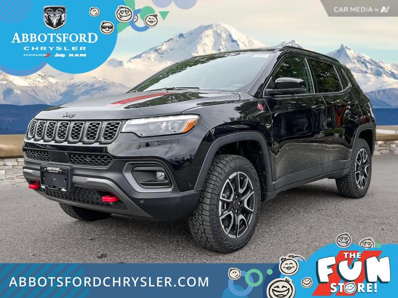 New 2025 Jeep Compass Trailhawk  - Sunroof - $175.41 /Wk for sale in Abbotsford, BC