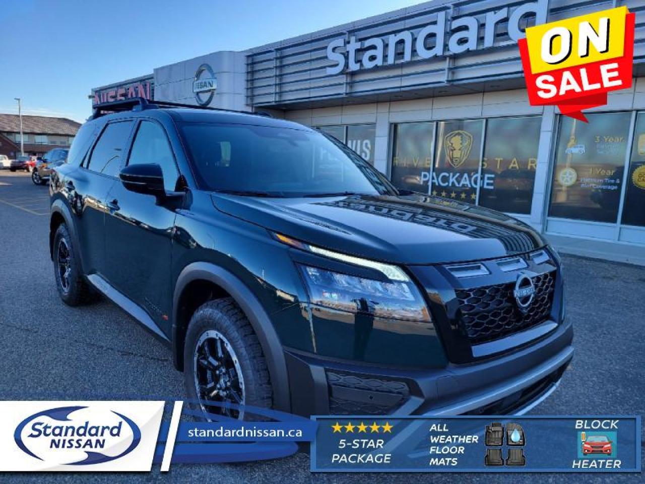 New 2024 Nissan Pathfinder Rock Creek  Off-Road Package, Sunroof, Navigation, Synthetic Leather Seats, Apple CarPlay, Android Auto, Power Liftgate, 360 Camera, Blind S for sale in Swift Current, SK