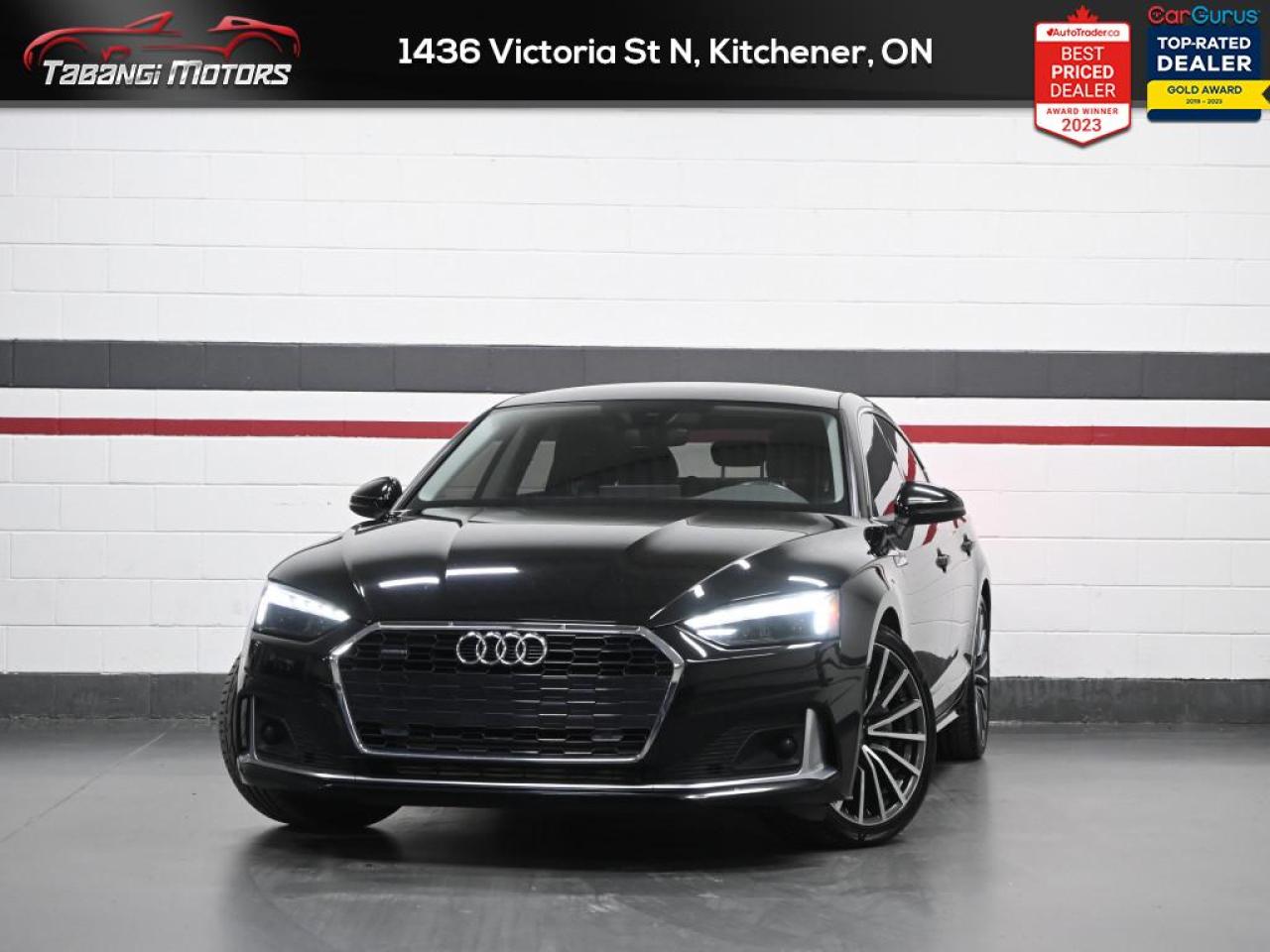 Used 2021 Audi A5 Sportback No Accident Carplay Sunroof Push Button Start for sale in Mississauga, ON