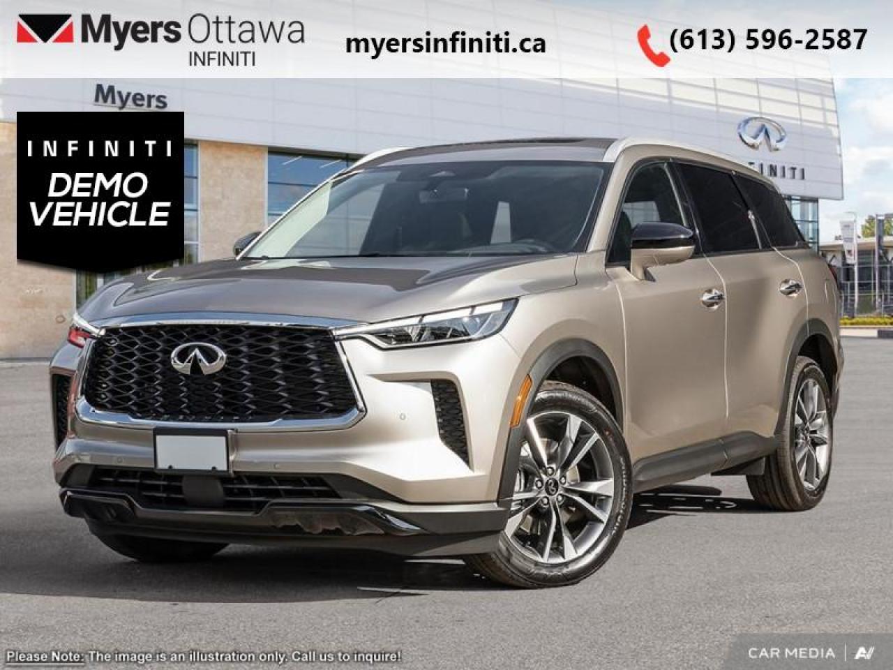 Used 2025 Infiniti QX60 LUXE  - Leather Seats for sale in Ottawa, ON