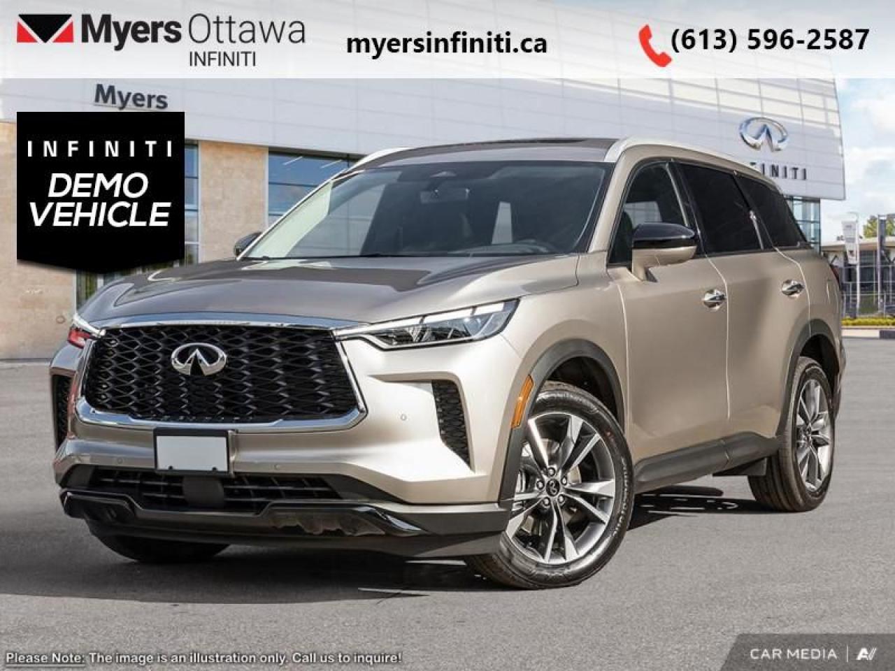 Used 2025 Infiniti QX60 LUXE  - Leather Seats for sale in Ottawa, ON