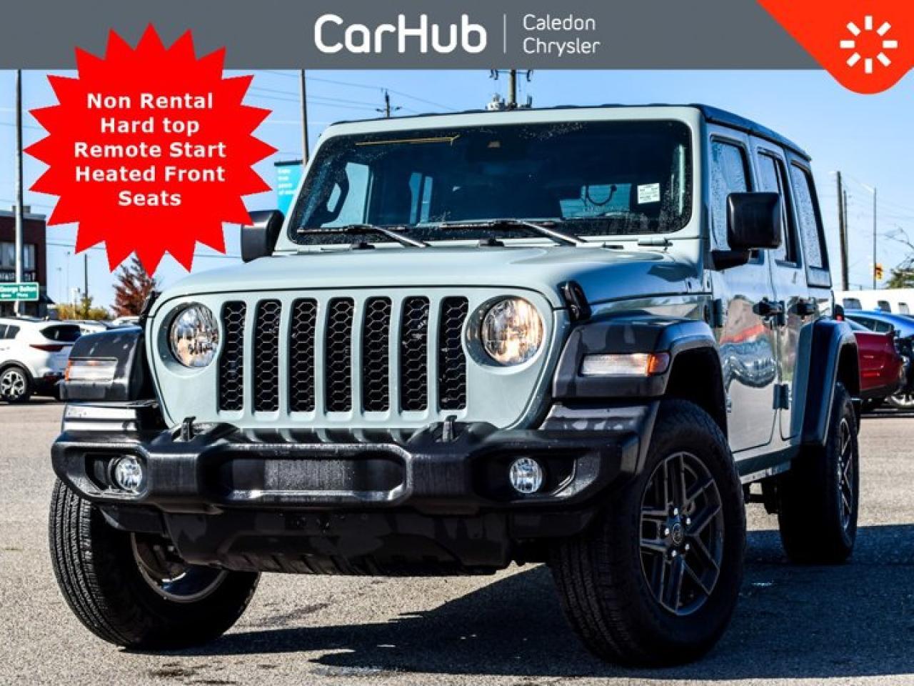 Used 2024 Jeep Wrangler Sport S Freedom Top Convenience Grp R-Start for sale in Bolton, ON