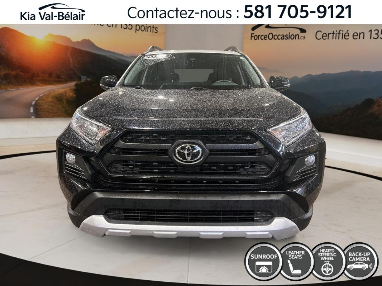 Used 2021 Toyota RAV4 TRAIL *AWD *TOIT OUVRANT *CAMÉRA *BANCS CHAUFFANT for sale in Québec, QC