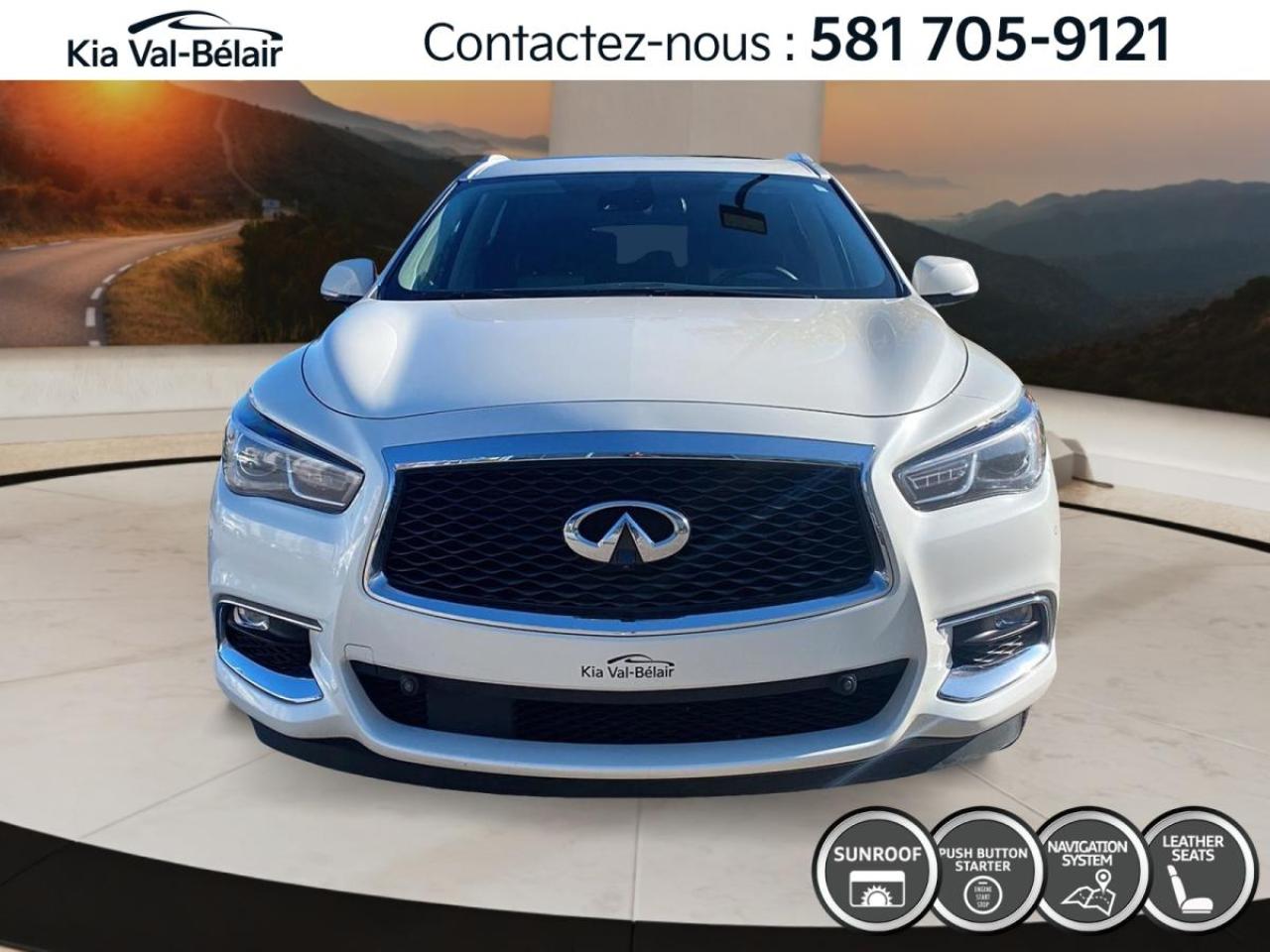 Used 2020 Infiniti QX60 PURE *AWD *TOIT *CRUISE *CAMERA *SIEGE CHAUFFANT for sale in Québec, QC