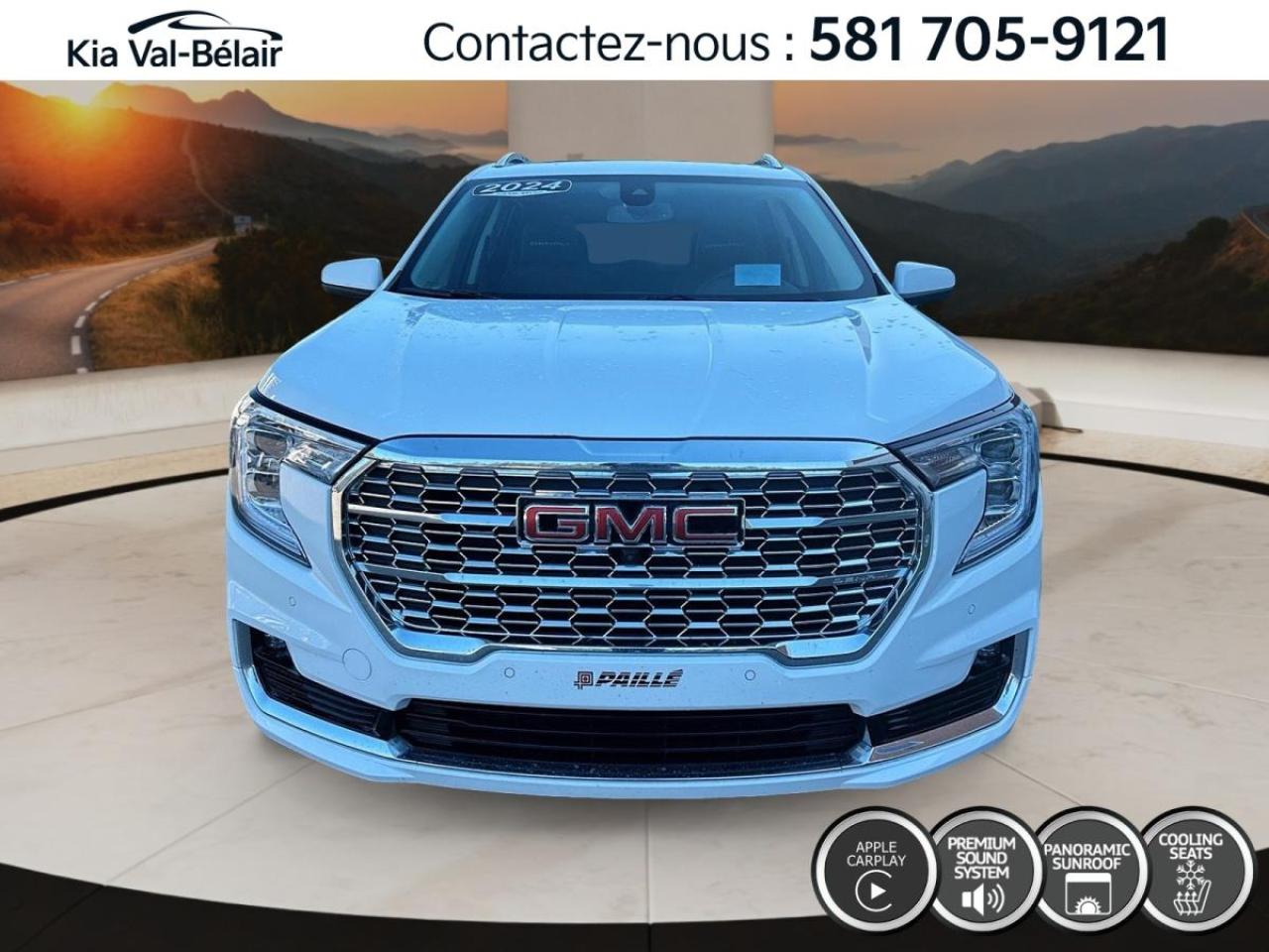 Used 2024 GMC Terrain DENALI *AWD *GPS *CUIR *BIZONE *SIEGE CHAUFFANT for sale in Québec, QC