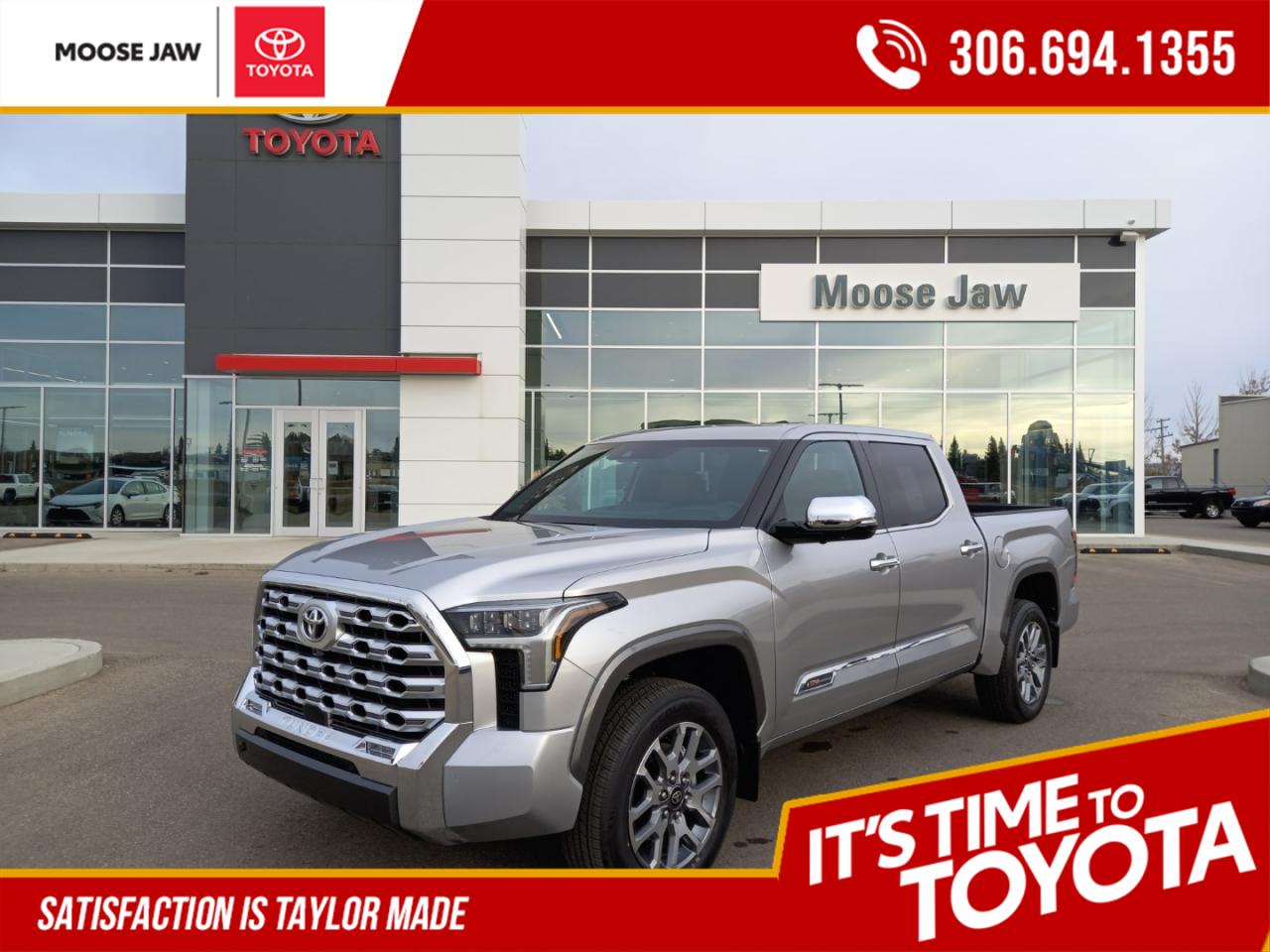 New 2025 Toyota Tundra Platinum for sale in Moose Jaw, SK