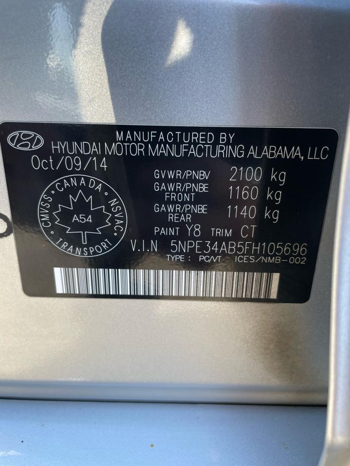 2015 Hyundai Sonata 2.0T SPORTS - Photo #20