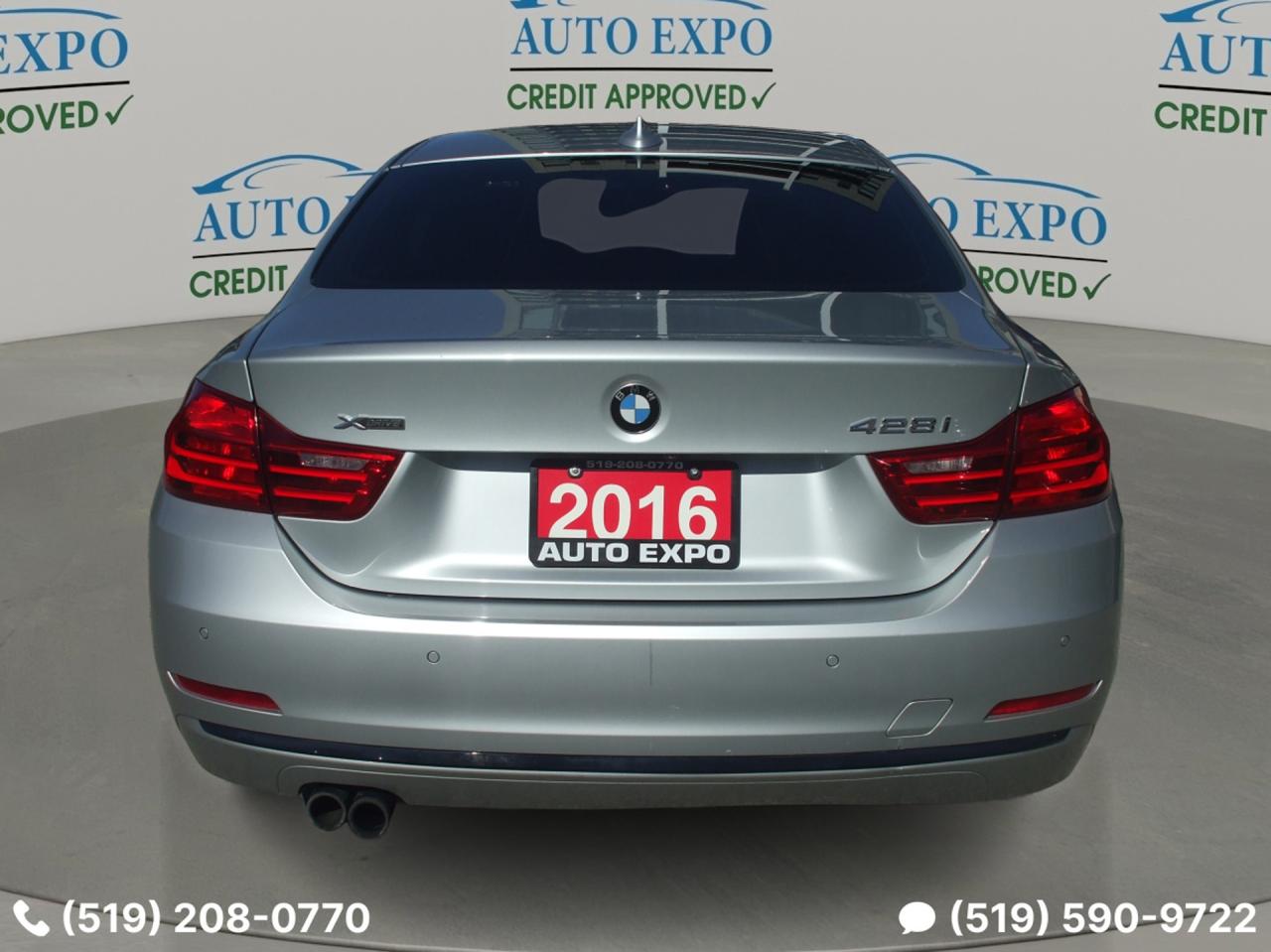 2016 BMW 4 Series 428i XDrive,Auto,AWD,Certified,GPS,Fogs,Sunroof,,, Photo3