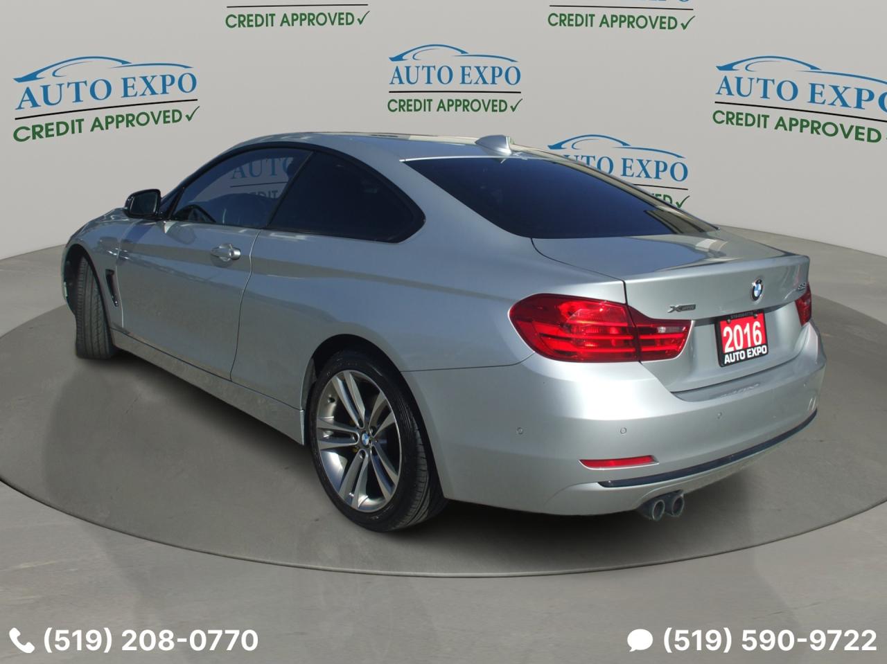 2016 BMW 4 Series 428i XDrive,Auto,AWD,Certified,GPS,Fogs,Sunroof,,, Photo2