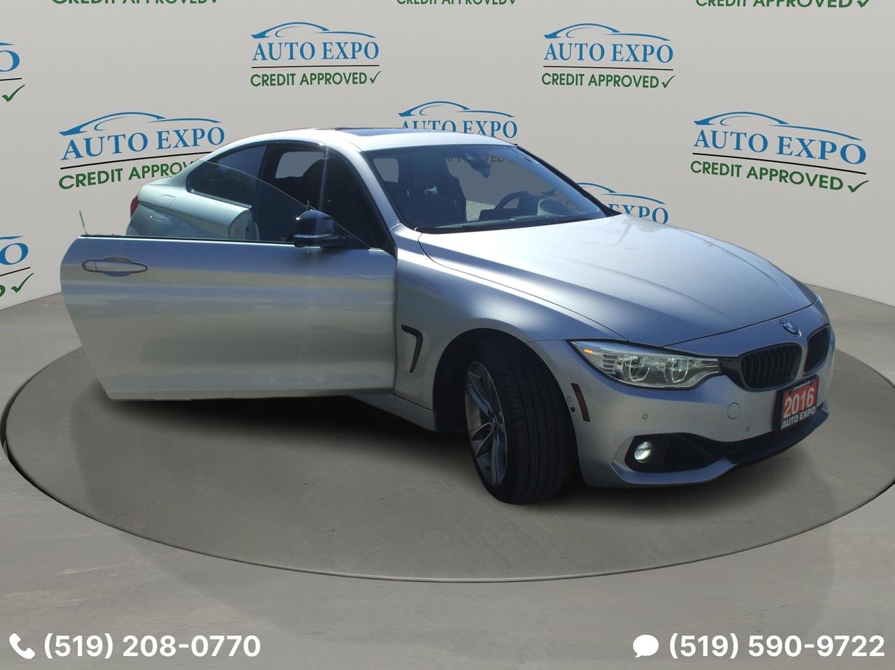 2016 BMW 4 Series 428i XDrive,Auto,AWD,Certified,GPS,Fogs,Sunroof,,, Photo