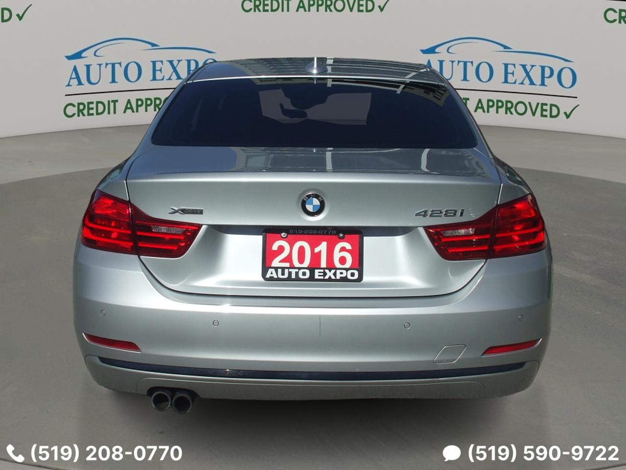 2016 BMW 4 Series 428i XDrive,Auto,AWD,Certified,GPS,Fogs,Sunroof,,, Photo