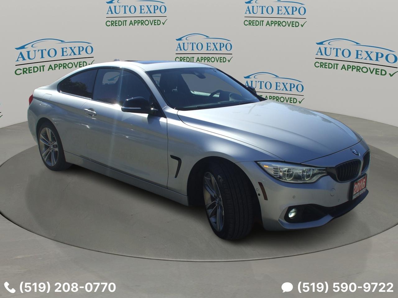 2016 BMW 4 Series 428i XDrive,Auto,AWD,Certified,GPS,Fogs,Sunroof,,, Photo