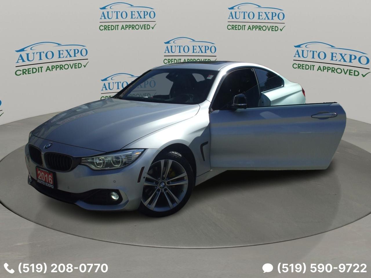 2016 BMW 4 Series 428i XDrive,Auto,AWD,Certified,GPS,Fogs,Sunroof,,,