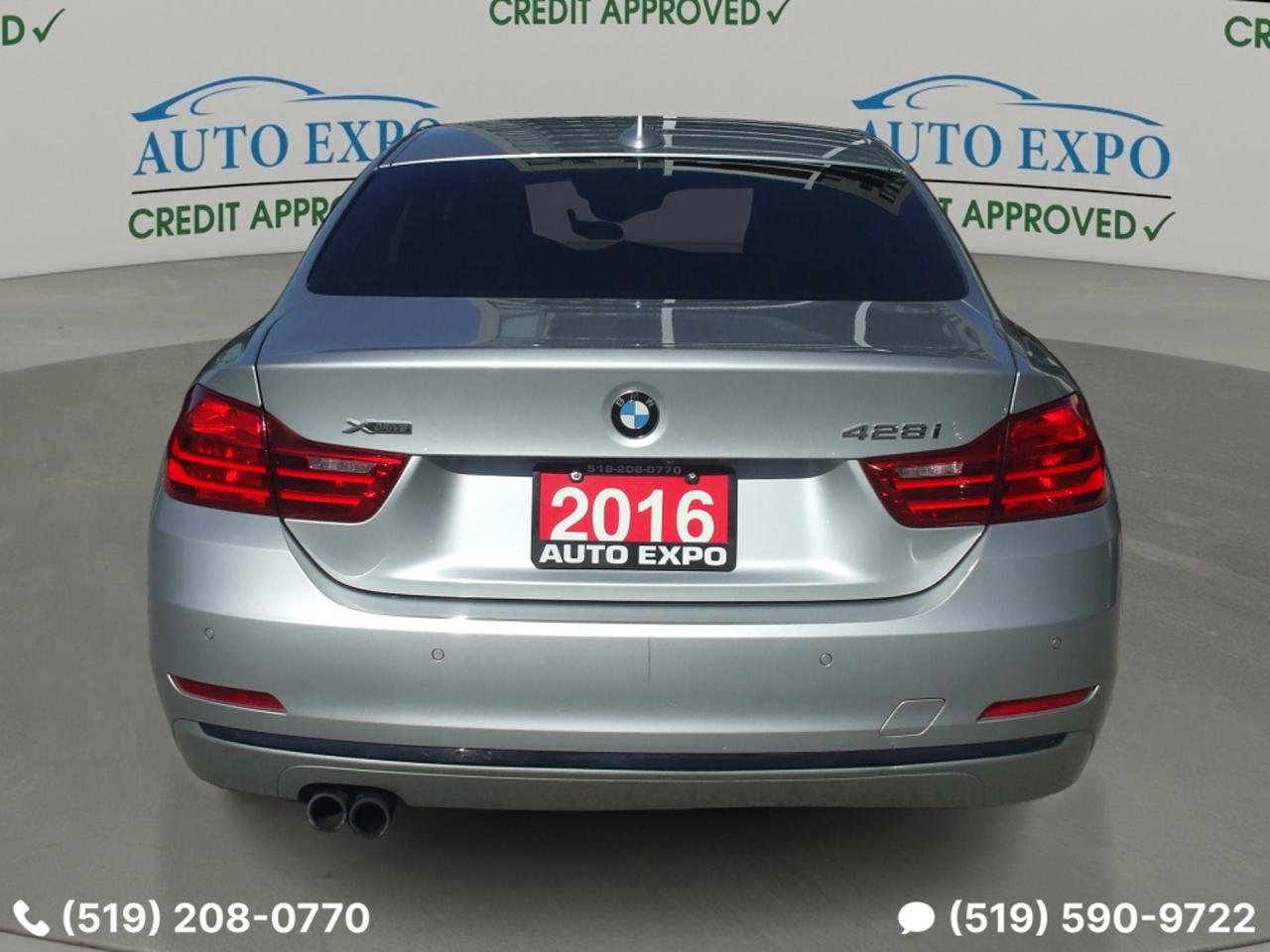 2016 BMW 4 Series 428i XDrive,Auto,AWD,Certified,GPS,Fogs,Sunroof,,,