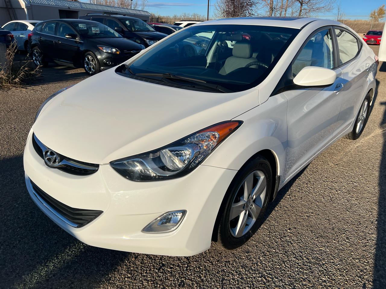 Used 2013 Hyundai Elantra GLS Heated Seats Sun Roof for sale in Edmonton, AB