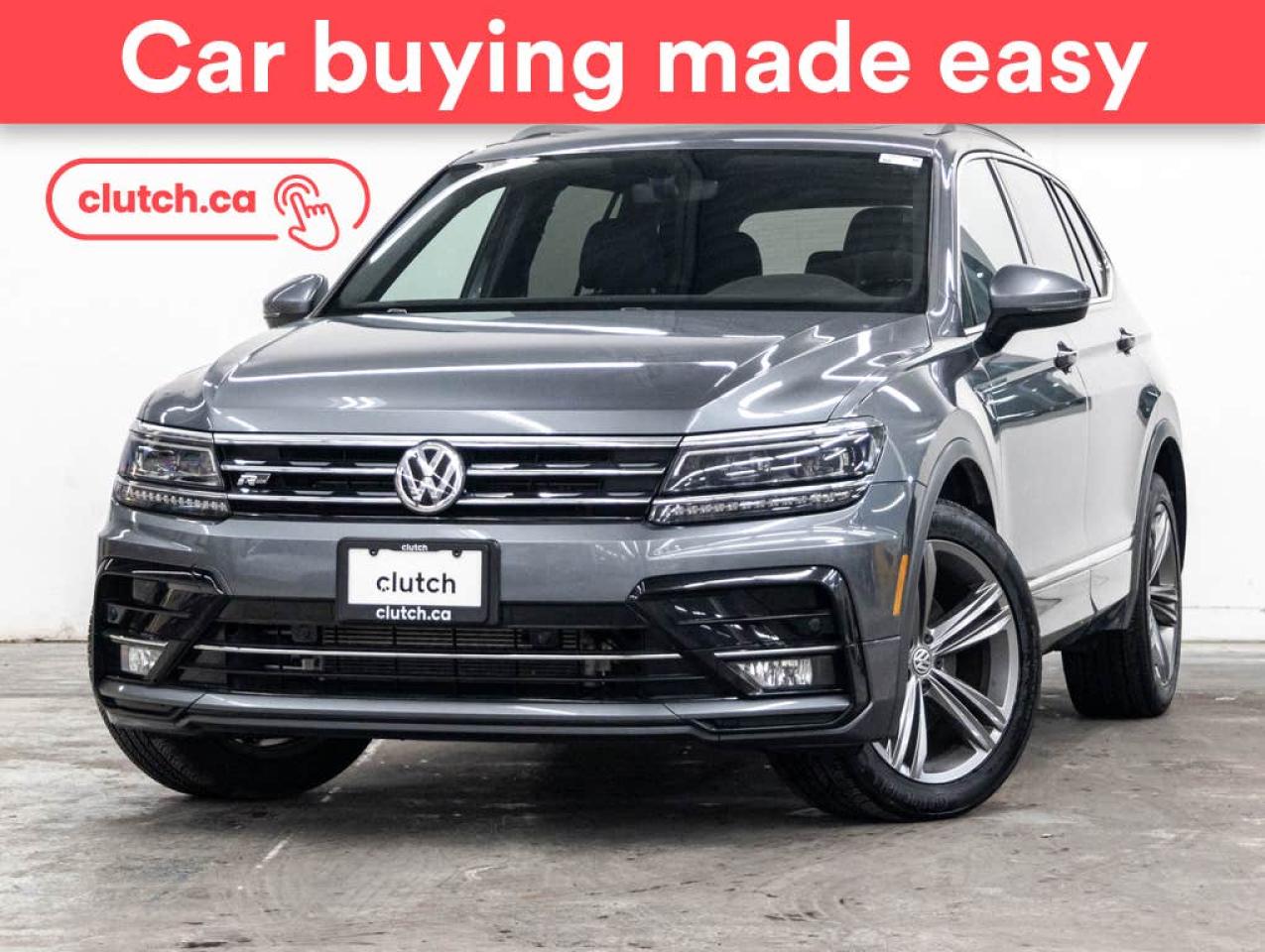 Used 2019 Volkswagen Tiguan Highline AWD w/ R-Line Pkg w/ Apple CarPlay & Android Auto, Dual Zone A/C, Rearview Cam for sale in Toronto, ON