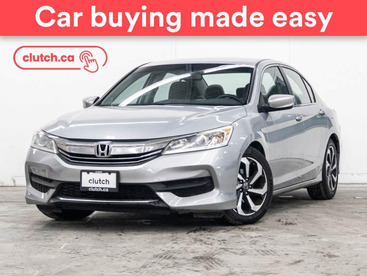 Used 2017 Honda Accord LX w/ Apple CarPlay & Android Auto, Rearview Cam, Dual-Zone A/C for sale in Toronto, ON