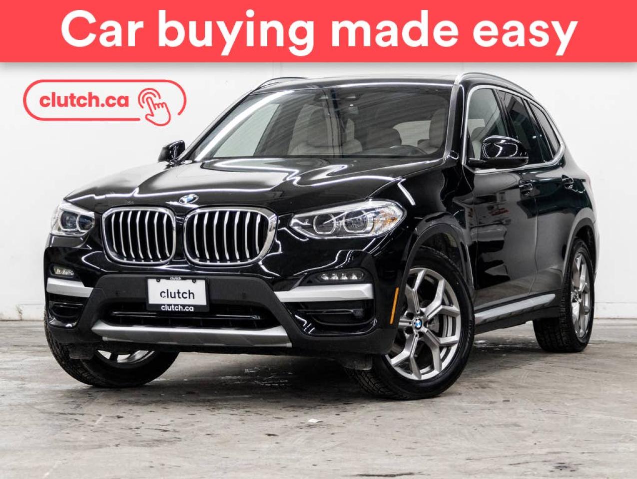 Used 2020 BMW X3 xDrive30i AWD w/ Apple CarPlay, Tri Zone A/C, Rearview Cam for sale in Toronto, ON