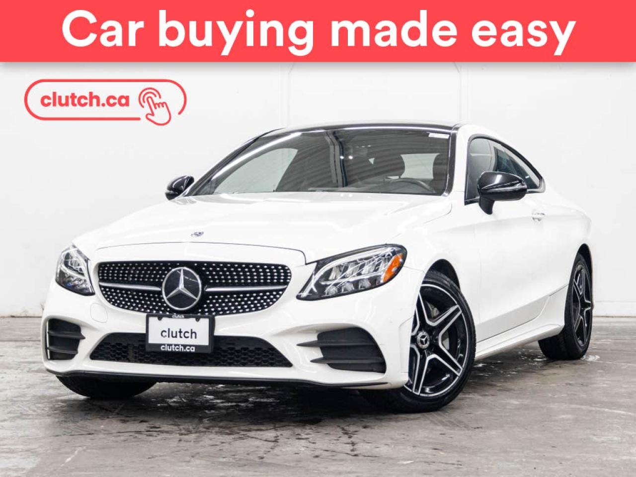 Used 2020 Mercedes-Benz C 300 4MATIC AWD w/ Apple CarPlay & Android Auto, Dual Zone A/C, Rearview Cam for sale in Toronto, ON