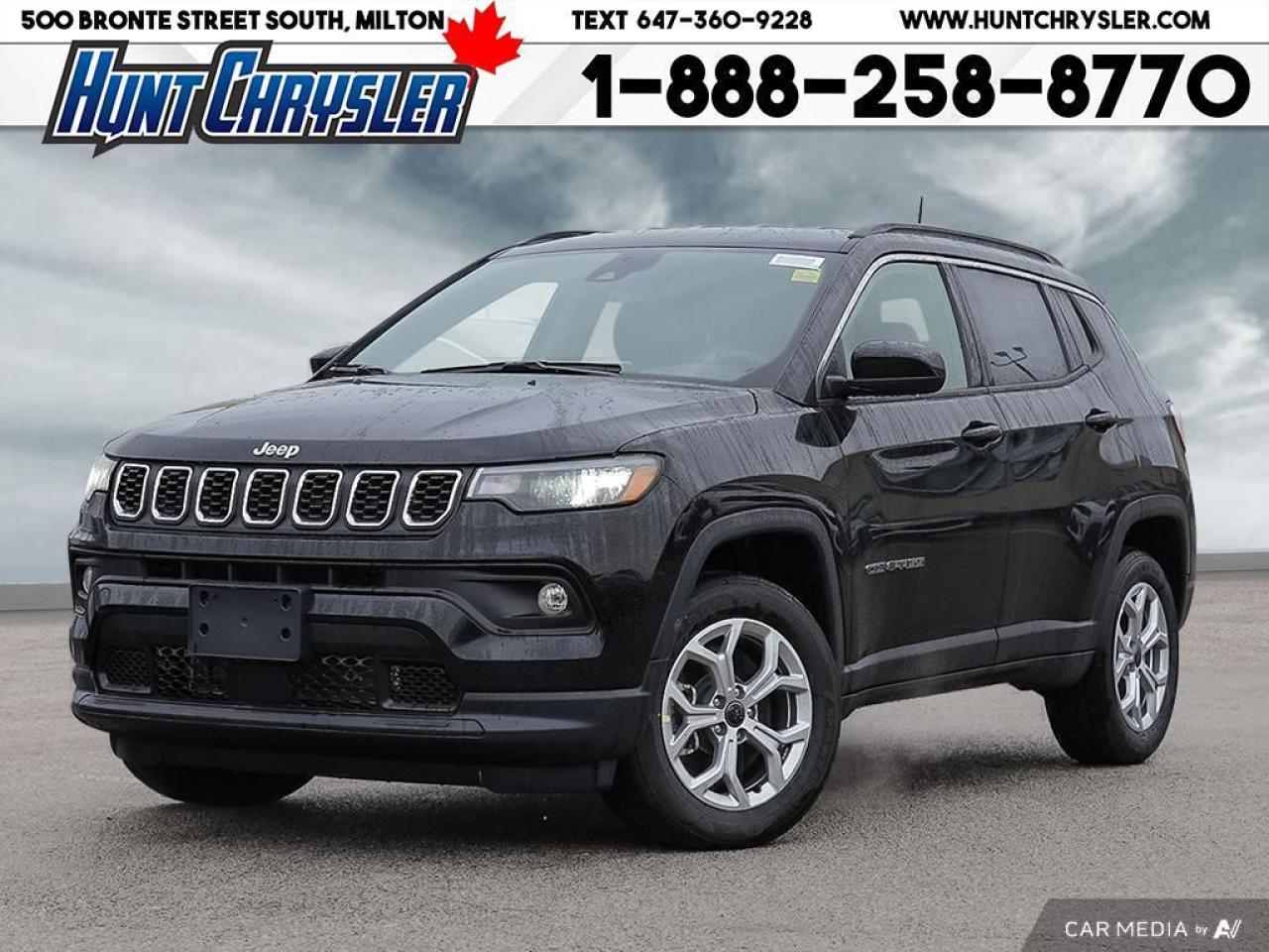 New 2025 Jeep Compass NORTH | 4X4 | NAV | 10in | PWR LFT | PREM SEATS!!! for sale in Milton, ON