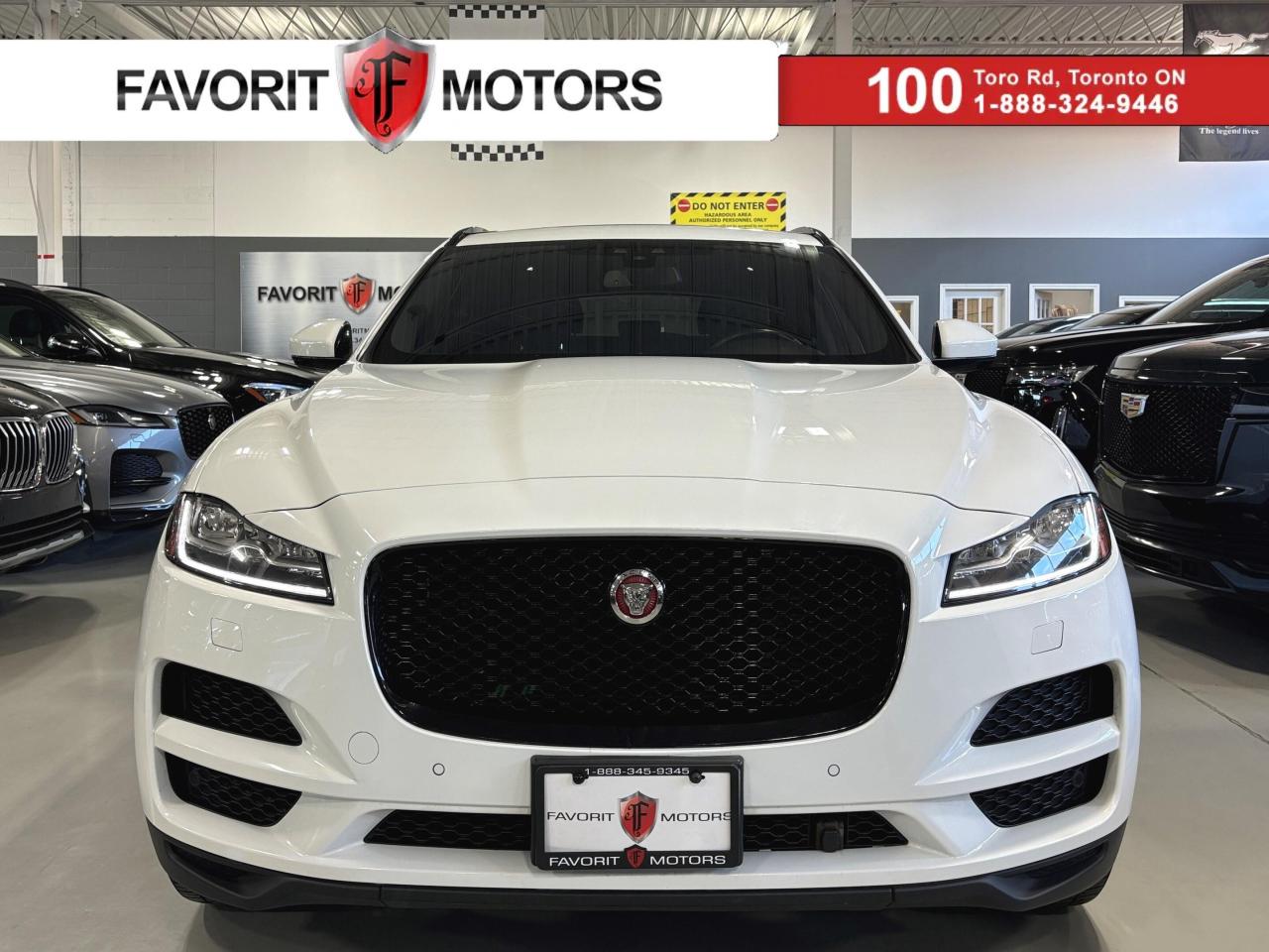 Used 2018 Jaguar F-PACE Prestige 25t|AWD|NAV|MERIDIAN|PANOROOF|LEATHER|LED for sale in North York, ON