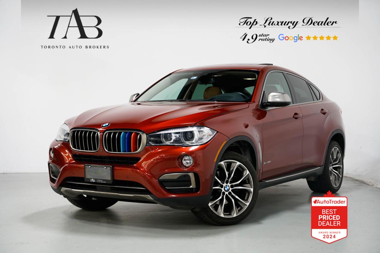 Used 2015 BMW X6 XDRIVE35I | BROWN LEATHER | 1-OWNER | 20 IN WHEELS for sale in Vaughan, ON