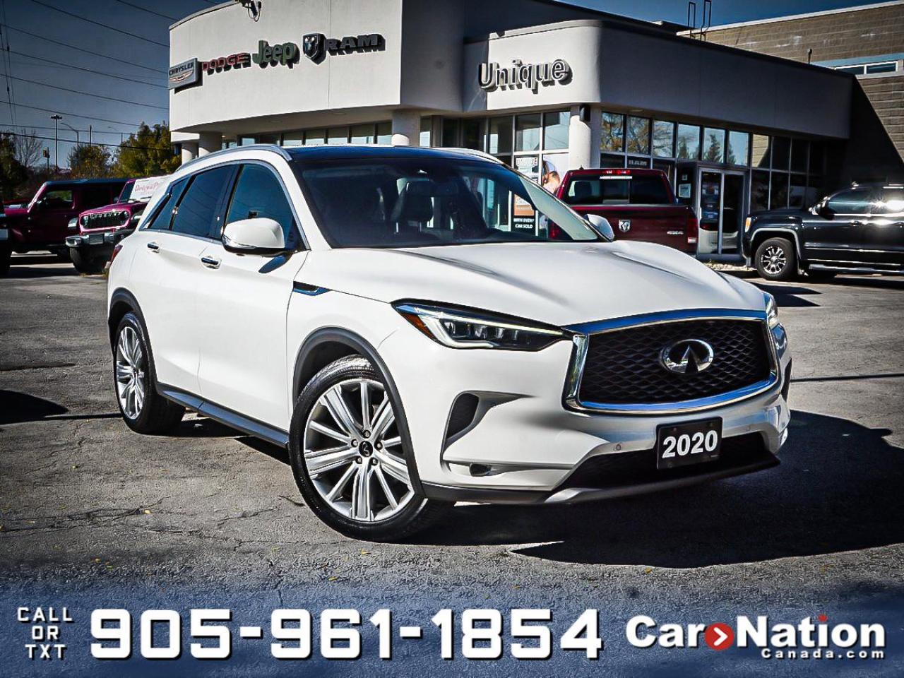 Used 2020 Infiniti QX50 ProASSIST AWD| PANO ROOF| NAV| for sale in Burlington, ON