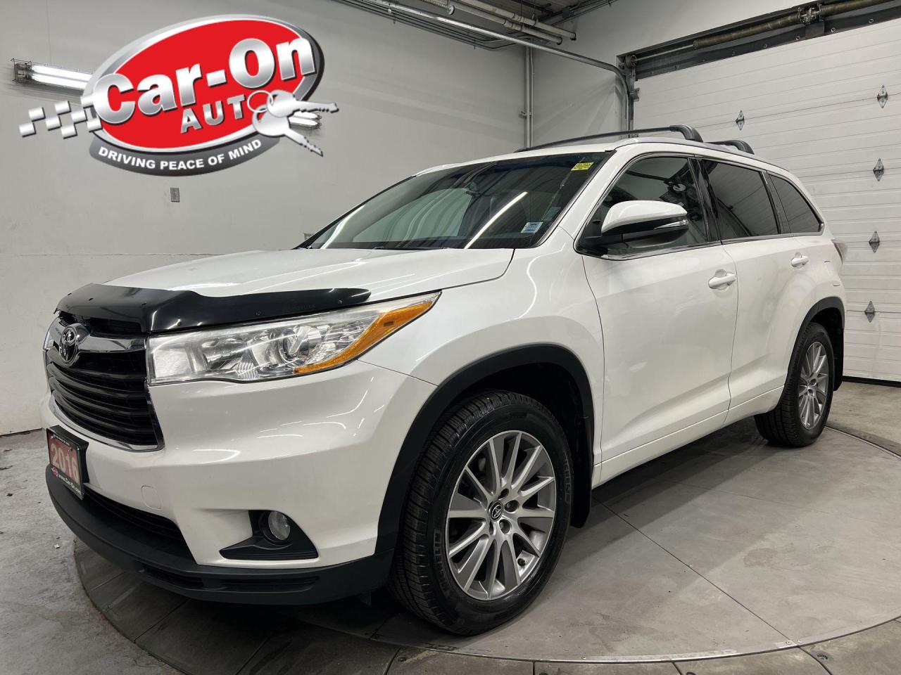 Used 2016 Toyota Highlander XLE AWD | HTD LEATHER | SUNROOF | NAV | 8-PASS for sale in Ottawa, ON