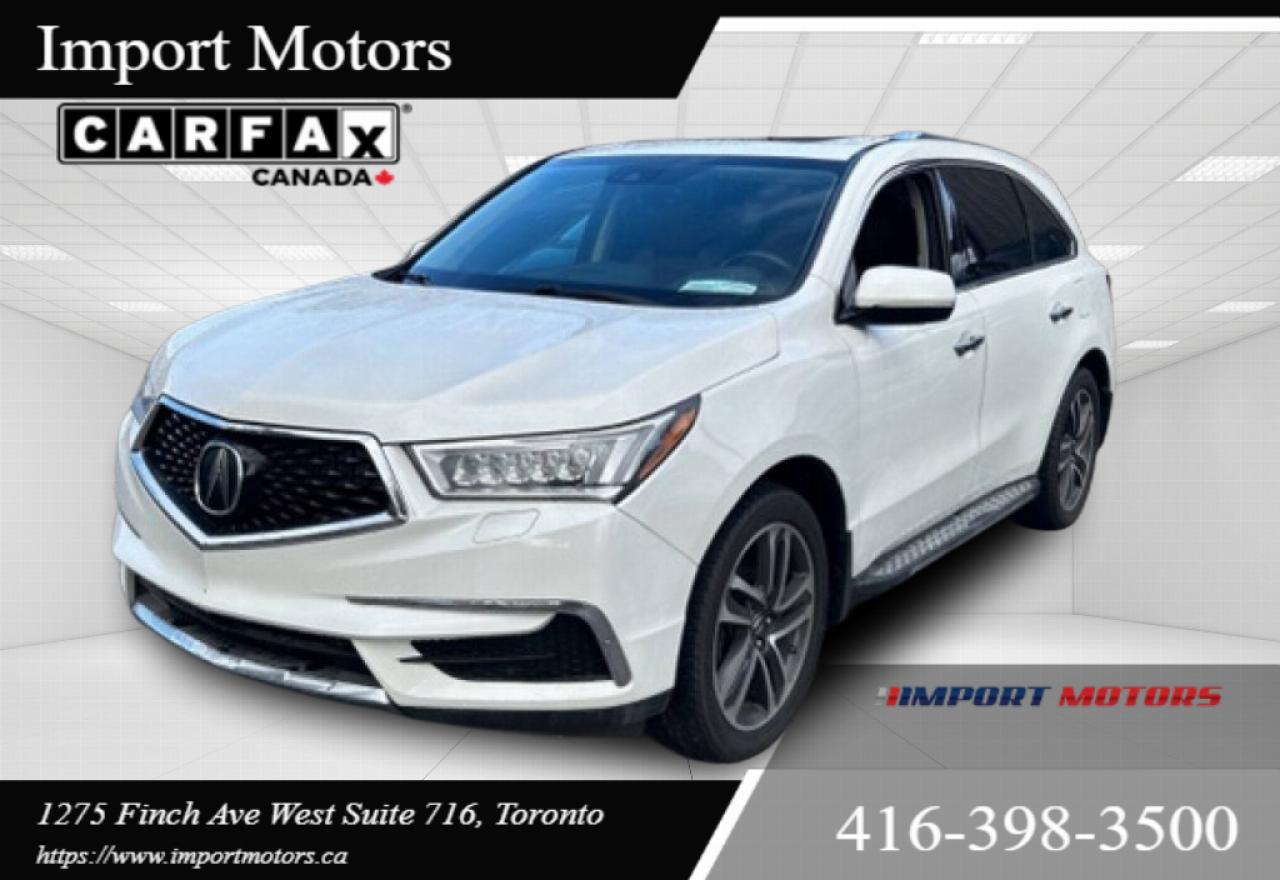 Used 2017 Acura MDX SH-AWD 4dr Nav Pkg for sale in North York, ON