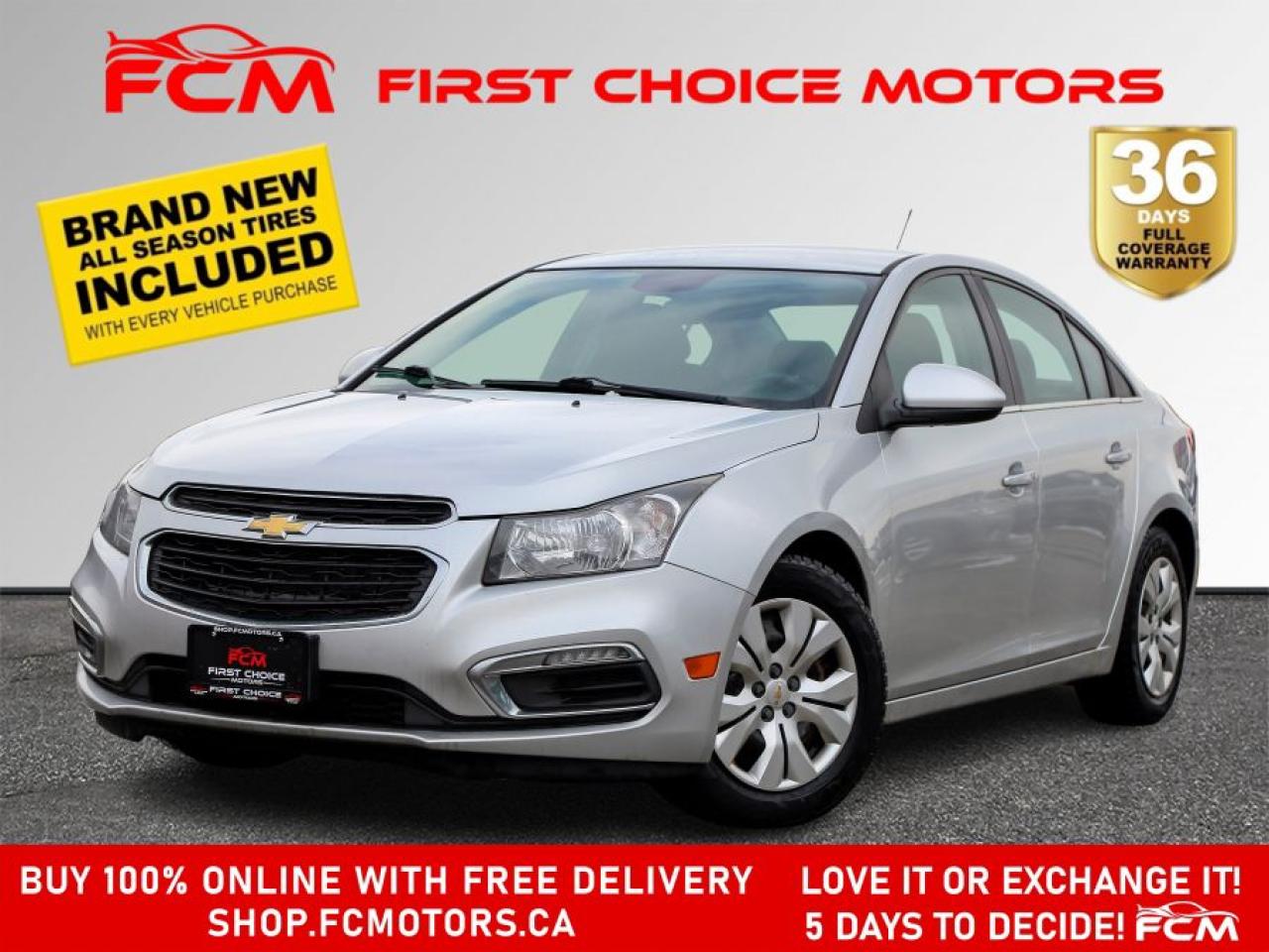 Used 2015 Chevrolet Cruze LT ~AUTOMATIC, FULLY CERTIFIED WITH WARRANTY!!!!~ for sale in North York, ON