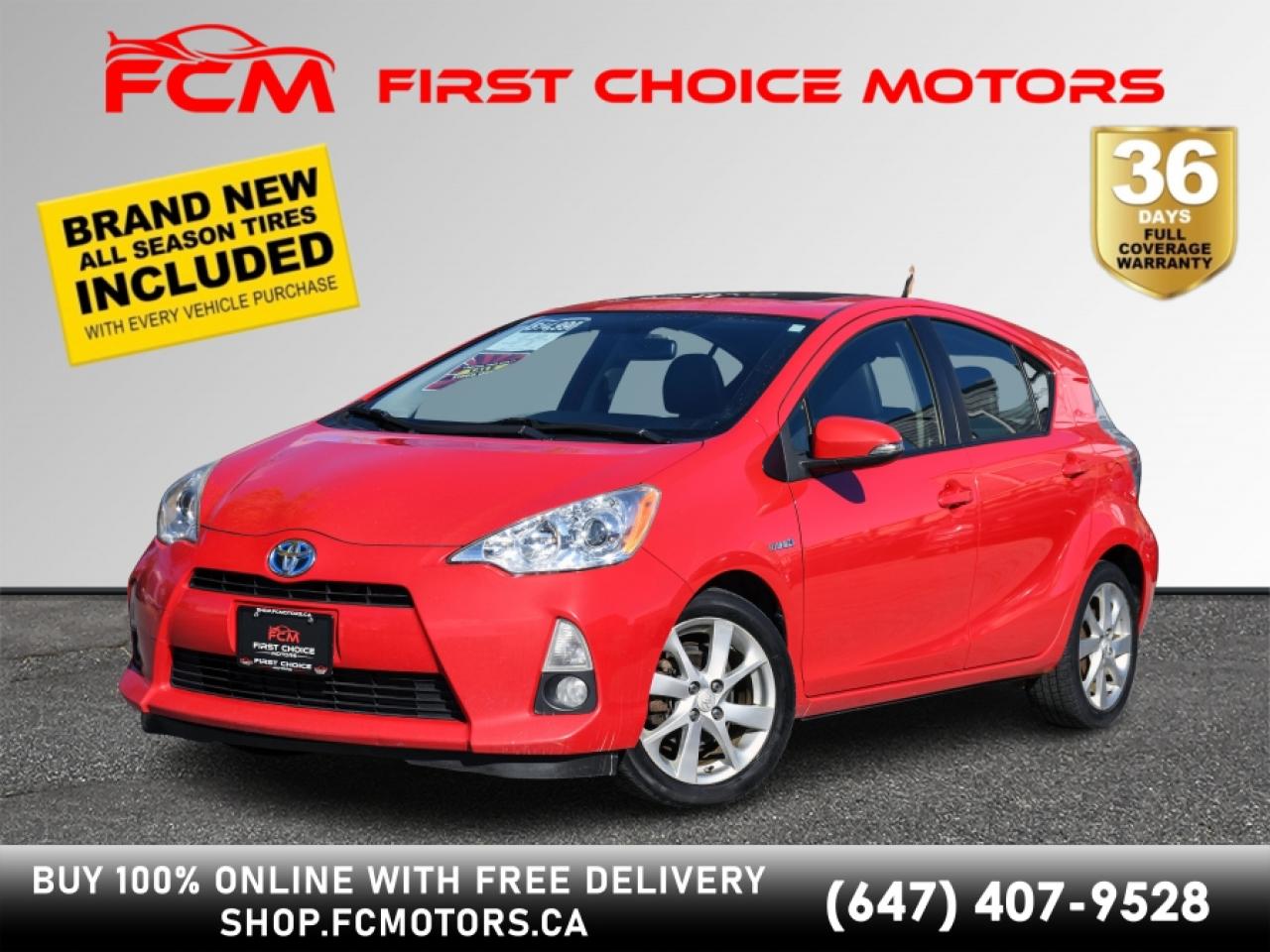 Used 2013 Toyota Prius c ~AUTOMATIC, FULLY CERTIFIED WITH WARRANTY!!!!~ for sale in North York, ON