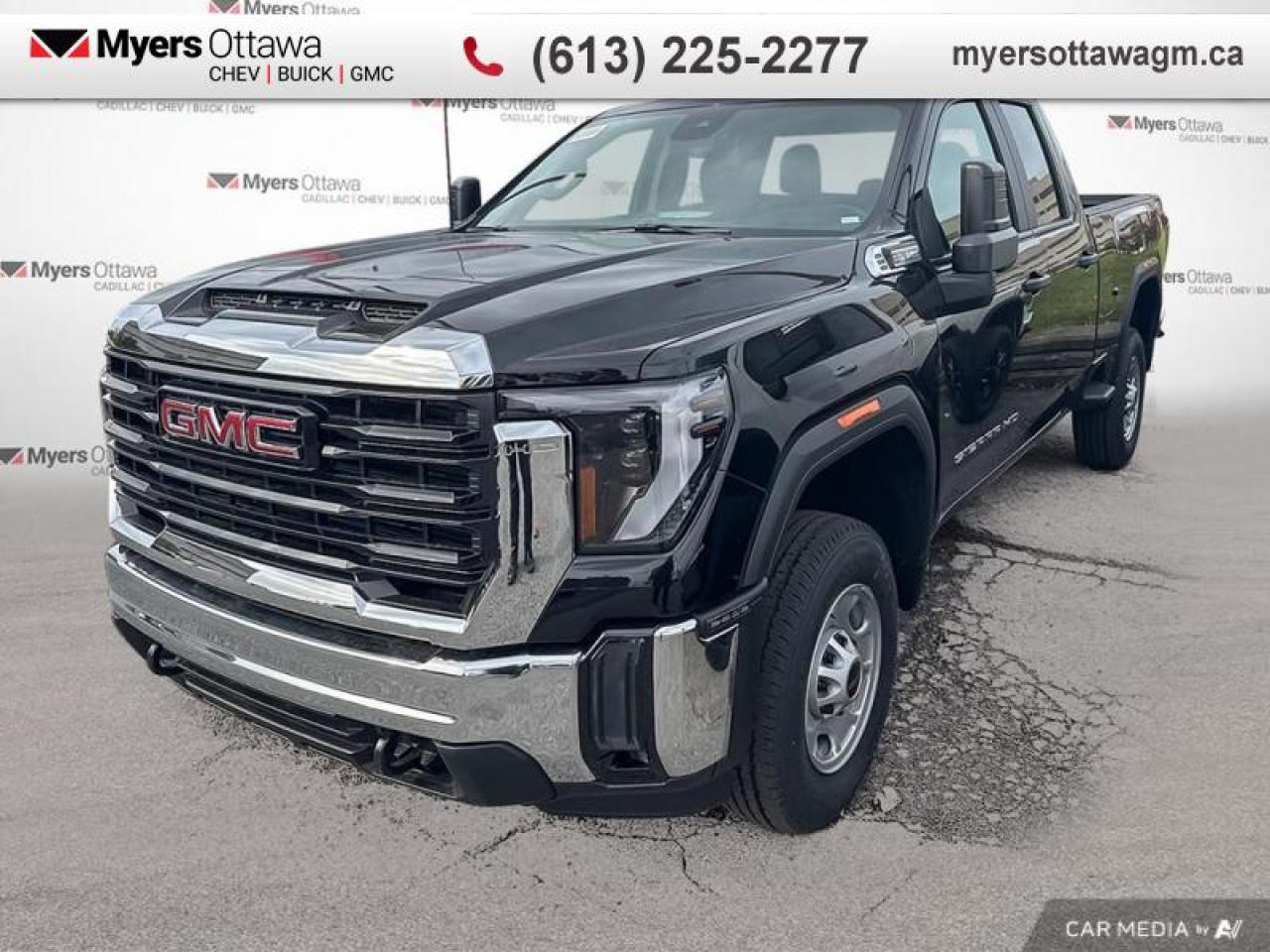 New 2025 GMC Sierra 2500 HD Pro  SIERRA, 2500 DOUBLE CAB, 6.6 GAS for sale in Ottawa, ON