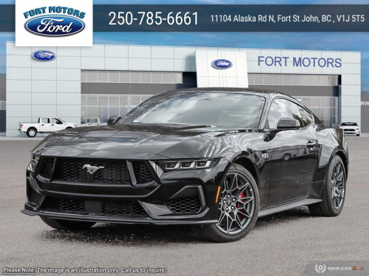 New 2024 Ford Mustang GT Premium  - Leather Seats for sale in Fort St John, BC