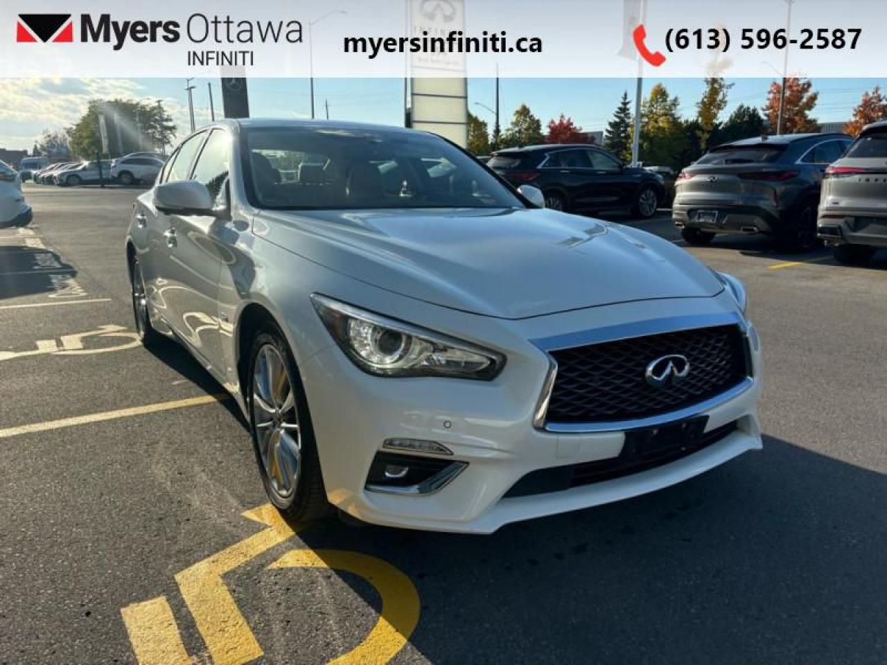 Used 2019 Infiniti Q50 3.0t Sensory Proactive   - Certified for sale in Ottawa, ON