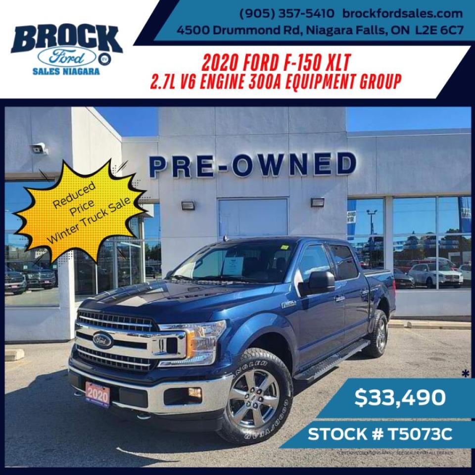 Used 2020 Ford F-150 XLT cabine SuperCrew 4RM caisse de 5,5 pi for sale in Niagara Falls, ON