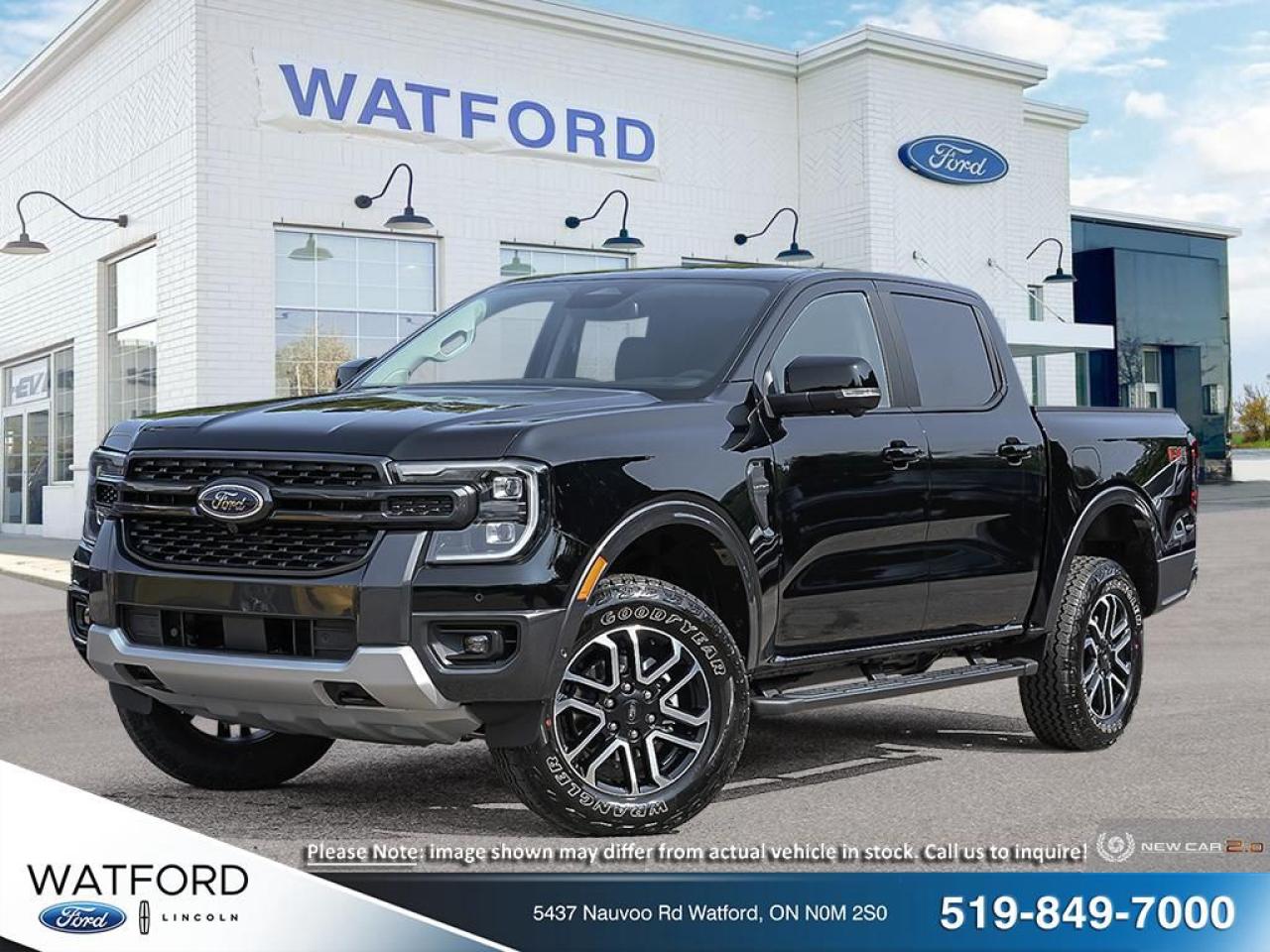 New 2024 Ford Ranger LARIAT for sale in Watford, ON