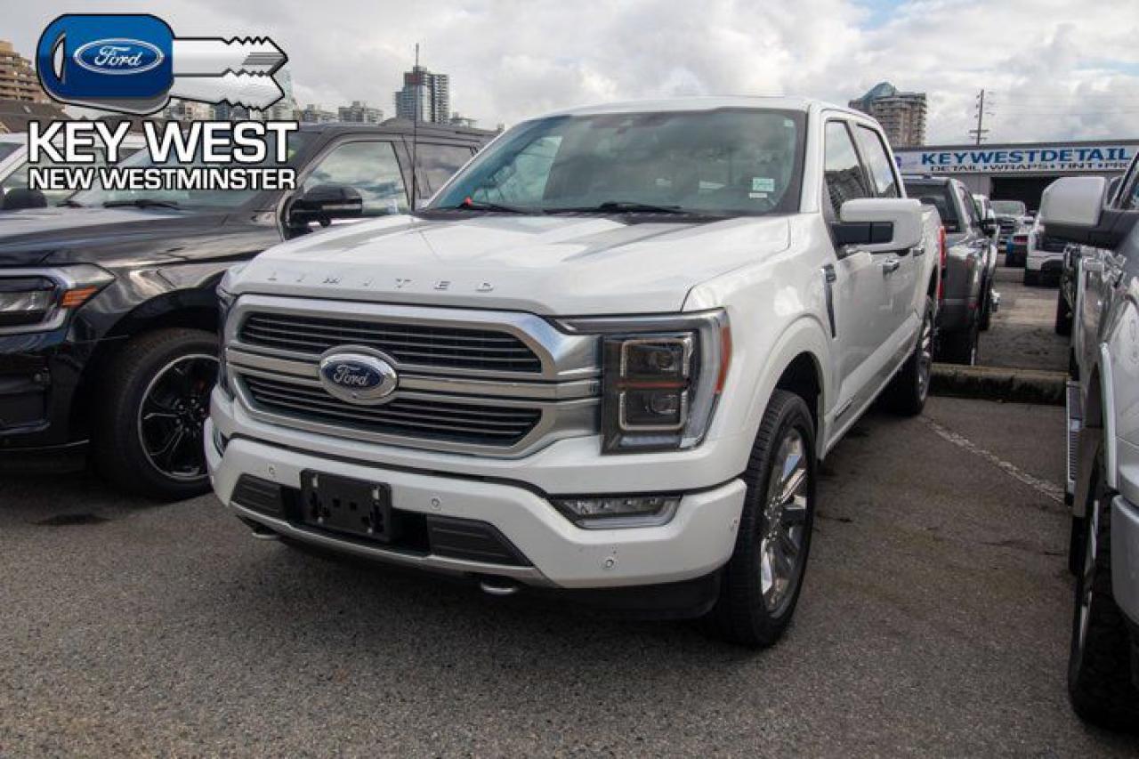 Used 2022 Ford F-150 Limited Hybrid 4x4 Crew Cab 145wb Sunroof Leather for sale in New Westminster, BC