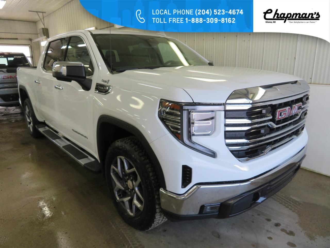 New 2025 GMC Sierra 1500 SLT Heated/Ventilated Front Seats, HD Rear Vision Camera, Heated Steering Wheel for sale in Killarney, MB