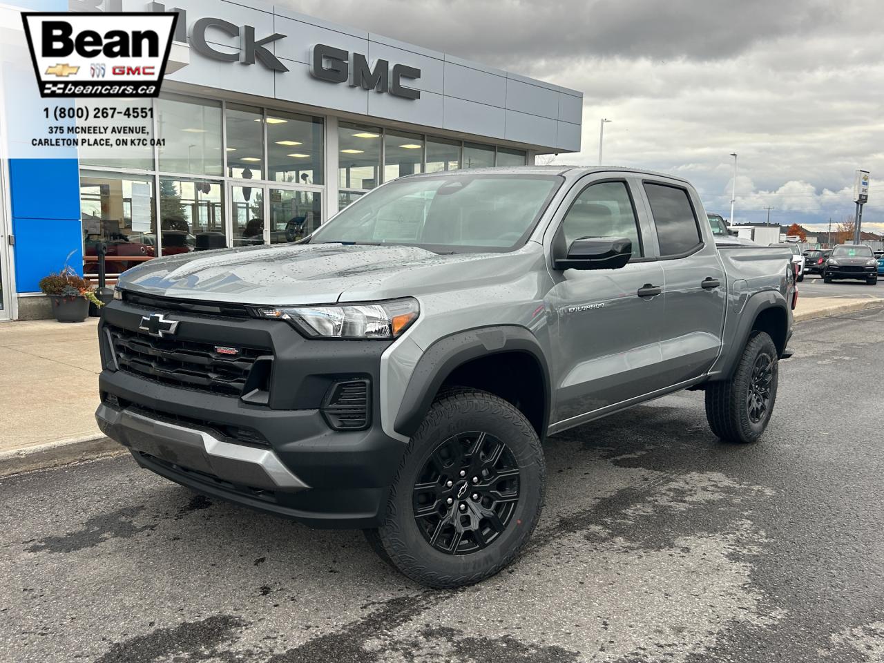 New 2024 Chevrolet Colorado Trail Boss 2.7L 4 CYL WITH REMOTE START/ENTRY, HITCH GUIDANCE, HD SURROUND VISION, APPLE CARPLAY AND ANDROID AUTO for sale in Carleton Place, ON