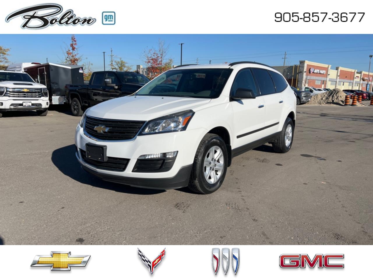 Used 2016 Chevrolet Traverse LS ONE OWNER - CLEAN CARFAX for sale in Bolton, ON