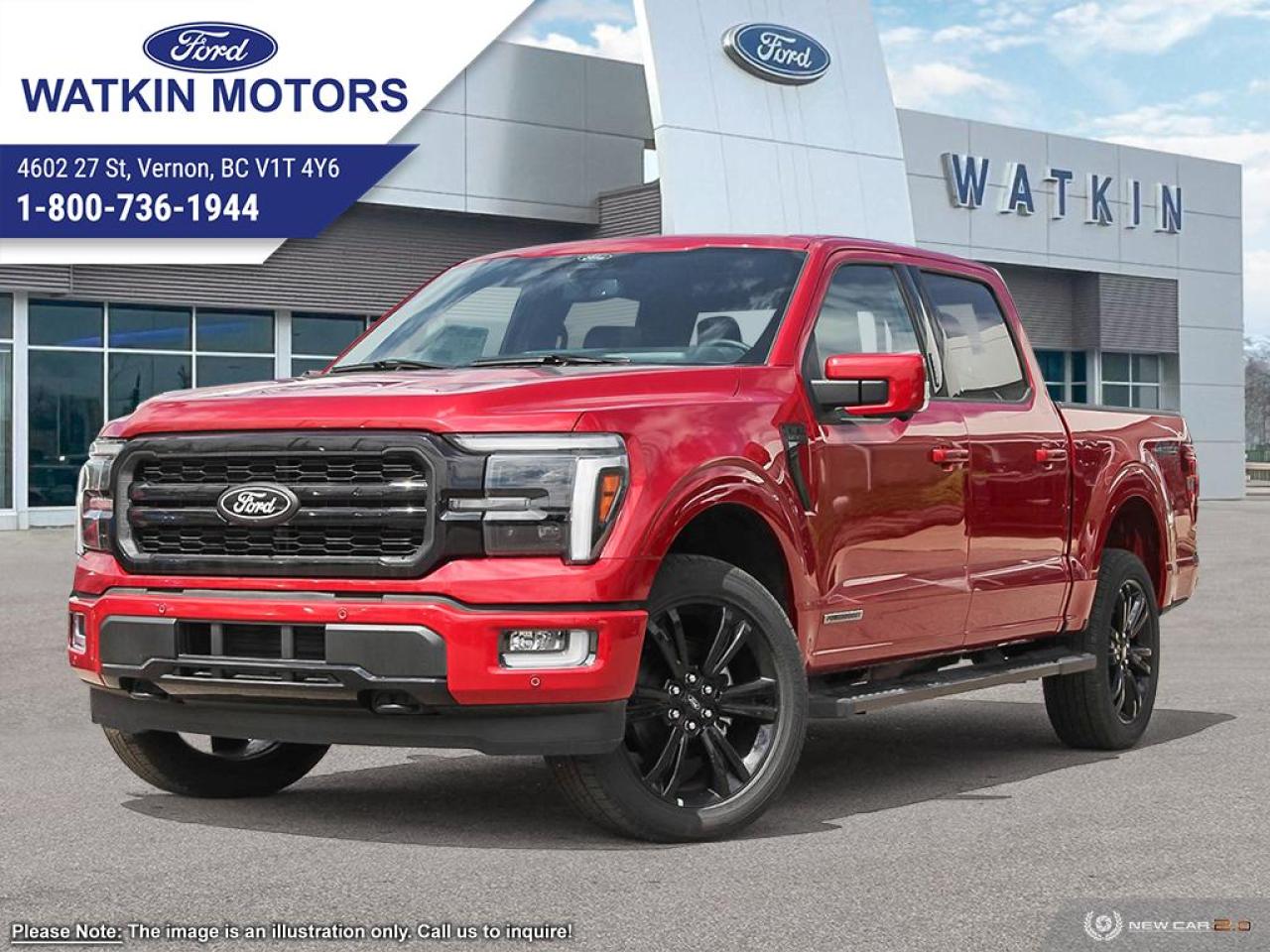 New 2024 Ford F-150 Lariat for sale in Vernon, BC