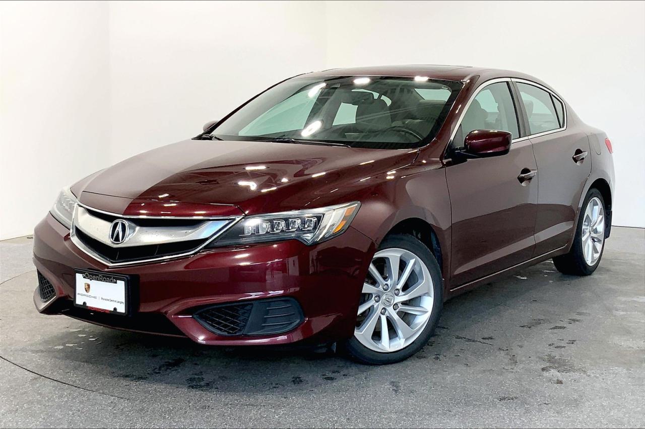 Welcoming this 2016 Acura ILX Premium in Basque Red II (Pearl) with a Ebony Black Leather Interior. This vehicle comes optioned with Heated Mirrors, AM/FM Stereo, 7 Total Speakers & 1 Subwoofer, Keyless Ignition, Blind Spot Warning Accident-Avoidance System, Stability Control, Emergency Braking Assist and much more. This is a Local BC Vehicle with No Reported Accidents or Claims! For more details or to schedule a test drive with one of our highly trained sales executives please call or send a website enquiry now before it is gone. 604-530-8911. Porsche Center Langley has won the prestigious Porsche Premier Dealer Award seven years in a row. We are centrally located just a short distance from Highway 1 in beautiful Langley, British Columbia. Our hope is to have you driving your dream vehicle soon. Please note that additional fees, including a $495 documentation fee & a $490 dealer prep fee, apply to all pre-owned vehicles. Dealer #40136