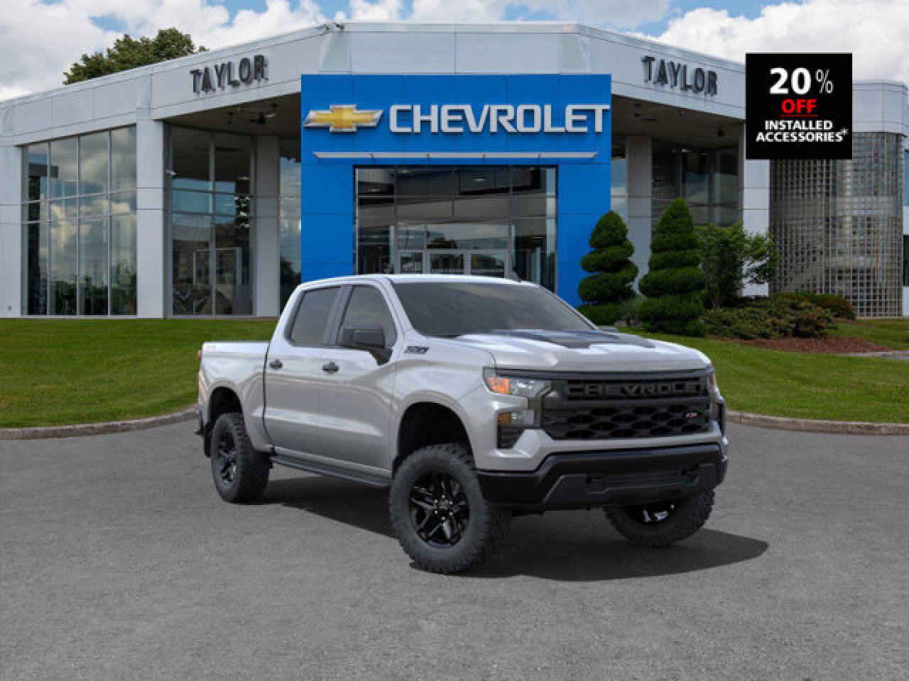 New 2025 Chevrolet Silverado 1500 Custom Trail Boss for sale in Kingston, ON