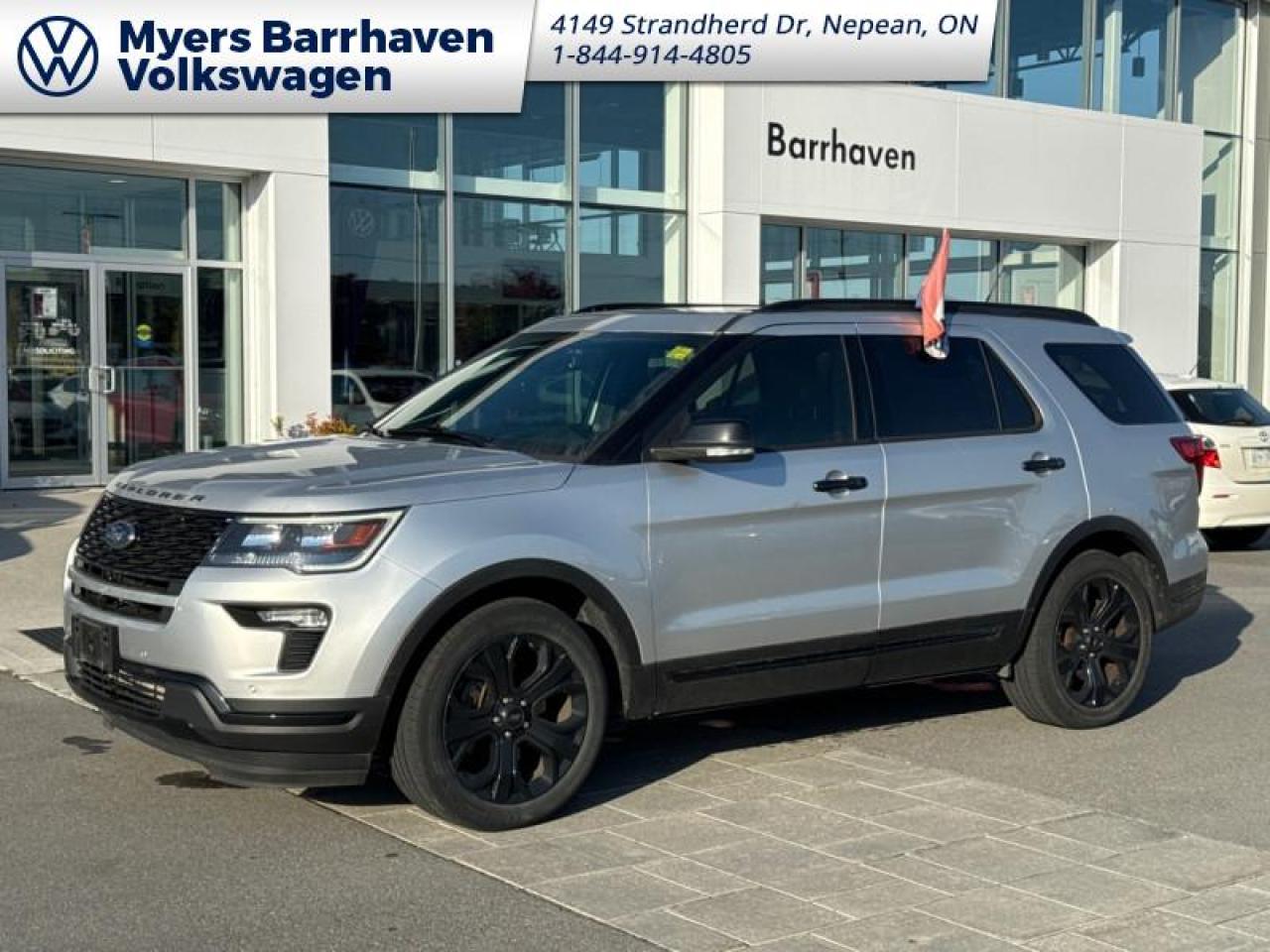 Used 2019 Ford Explorer Sport  - Navigation -  Leather Seats for sale in Nepean, ON