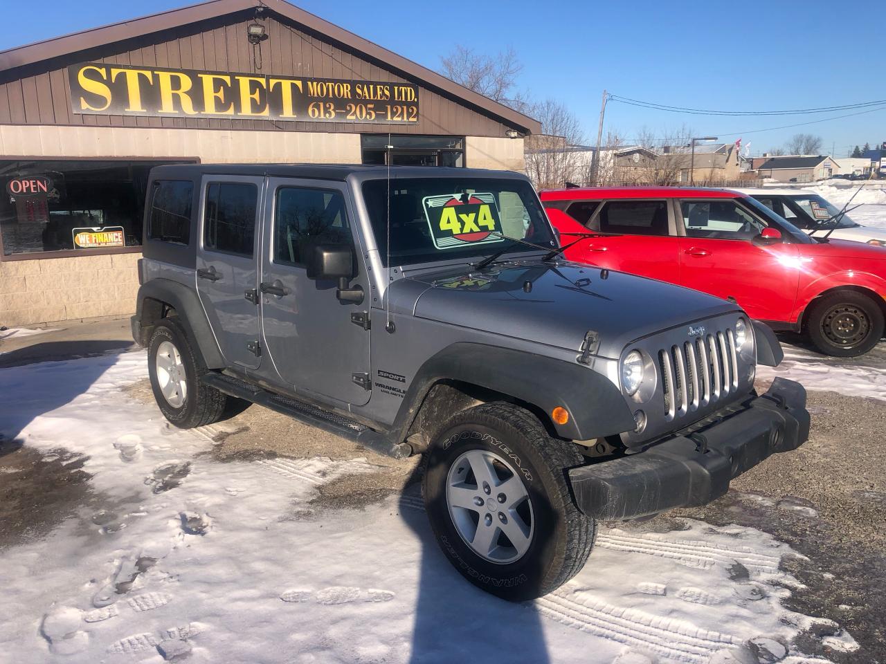 Used 2016 Jeep Wrangler SPORT for sale in Smiths Falls, ON